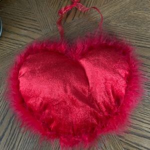 Hanging Valentines Heart Pillow